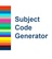 Subject_Code_Generator